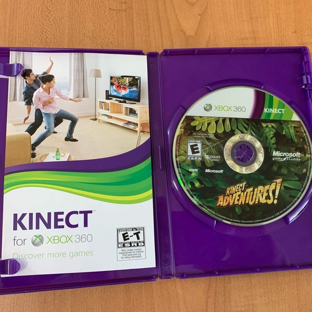 Xbox 360 Kinect Adventures dvd video games - Picture 3 of 5